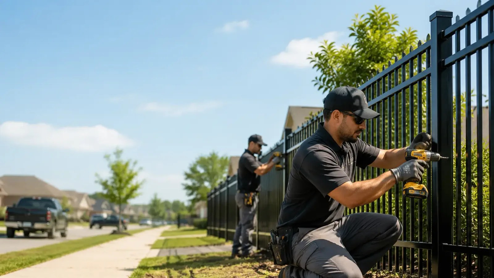 Metal Fence Installation in Wellington, KY